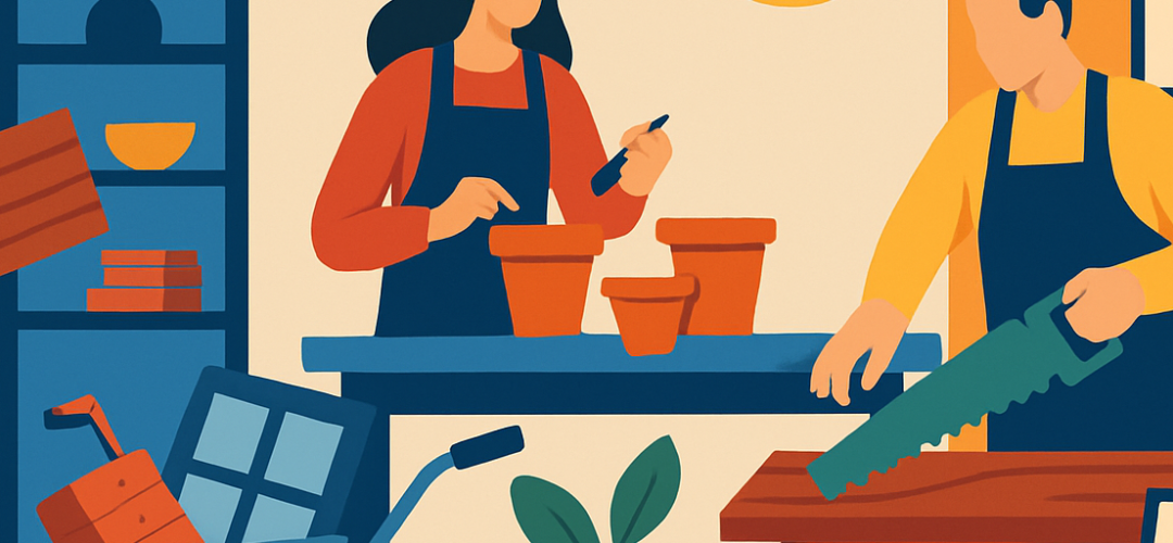 How House Clearance Newcastle Empowers Local Artisans and Crafters with Reclaimed Materials for Sustainable Creations